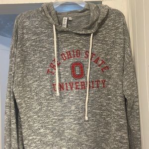 Never worn Ohio State hooded super thin